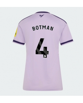 Newcastle United Sven Botman #4 Maglia Gara Terza Repliche 2026-27 Donna Maniche Corte Newcastle United Sven Botman #4 Maglia Gara Terza Repliche 2026-27 Donna Maniche Corte